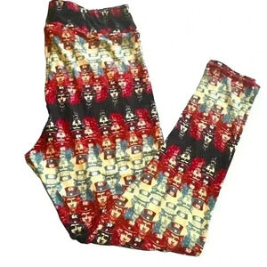 Lularoe TC2 plus size Uncle Sam Americana leggings. Iconic symbol of patriotism.